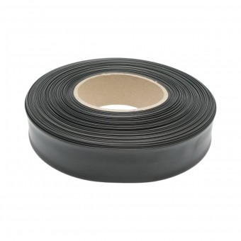 Tub termocontractabil 30mm negru 50m/rola