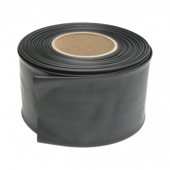 Tub termocontractabil 90mm negru 25m/rola