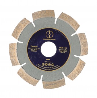 Tudee Disc diamantat debitare granit, standard, 115x22.2x12x2.2mm