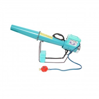 Tun electric pe baterie cu incarcator priza 220V, explozie pe gaz pentru speriat pasari Breckner Germany