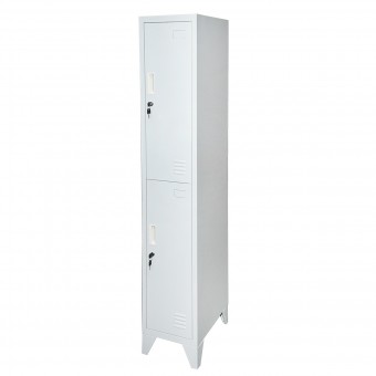 Vestiar, dulap metalic cu 2 usi securizate 1700x300x450mm Breckner Germany