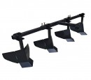ProGARDEN Plug de bilonat cu 4 br?zdare pentru minitractoarele Campo T