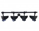 ProGARDEN Plug de bilonat cu 4 br?zdare pentru minitractoarele Campo T
