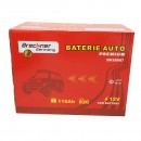 Acumulator T3, baterie auto 110Ah, 820A, 12V BRECKNER PREMIUM