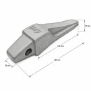 Adaptor dinte cupa Caterpillar J300 cod OEM 1U1304