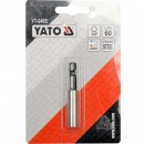 Adaptor pentru biti, Yato YT-0465, 60mm, 1/4'', magnetic