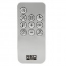 Aeroterma de perete ceramica, Telecomanda, 0 / 1000 W / 2000 W, LCD, Termometru, Timer, Oscilatie