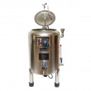 Aparat automat de pasteurizare din inox pentru lapte, sucuri, capacitate 20L, 305x350x300mm