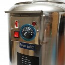 Aparat automat de pasteurizare din inox pentru lapte, sucuri, capacitate 20L, 305x350x300mm