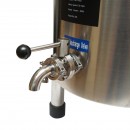 Aparat automat de pasteurizare din inox pentru lapte, sucuri, capacitate 20L, 305x350x300mm