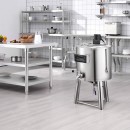 Aparat automat pentru pasteurizare/strilizare lapte, sucuri, Inox, Capacitate 30 l, 590 x 590 x 980 mm