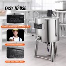 Aparat automat pentru pasteurizare/strilizare lapte, sucuri, Inox, Capacitate 30 l, 590 x 590 x 980 mm