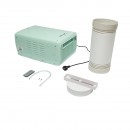 Aparat de aer conditionat portabil 2224 BTU, 280W, 220V cu functie dezumidificare, ventilatie, telecomanda, comenzi vocale, kit instalare inclus Breckner Germany