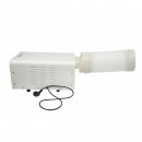 Aparat de aer conditionat portabil 2224 BTU, 280W, 220V cu functie incalzire, dezumidificare, ventilatie, telecomanda, comenzi vocale, kit instalare inclus Breckner Germany