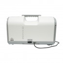 Aparat de aer conditionat portabil 4777 BTU, 600W, 12V-24V-220V cu functie dezumidificare, ventilatie, telecomanda, mod somn, kit instalare inclus Breckner Germany