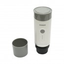 Aparat de cafea portabil cu acumulator 1800mAh, 12V, 10W, presiune 15 bar, rezervor apa 110ml, cafea macinata, capsule Nespresso, Dolce Gusto