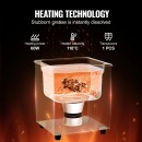 Aparat de curatat cu ultrasunete, Capacitate 2 l, 60W, 40kHz, Cosuri si camera interioare, Inox, 0 la 80°C