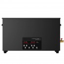 Aparat de curatat cu ultrasunete, Capacitate 30 l, 600W, 40kHz, Cosuri si camera interioare, Inox, 0 la 80°C