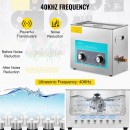 Aparat de curatat cu ultrasunete, Capacitate 6 l, 180W, frecventa ultra-inalta 40 kHz, Inox, 0-80℃