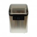 Aparat de facut cuburi de gheata inox 20 kg/24h, rezervor apa 2.5L, cos colectare 1.2kg, autocuratare, afisaj digital