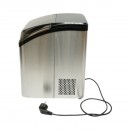 Aparat de facut cuburi de gheata inox 20 kg/24h, rezervor apa 2.5L, cos colectare 1.2kg, autocuratare, afisaj digital