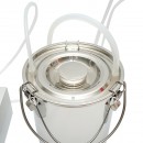 Aparat de muls 60W, 220V cu 1 post pentru vaci, bidon inox 5L