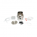 Aparat de muls cu 1 post 60W, 220V si bidon de inox 14L pentru capre si oi