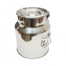 Aparat de muls cu 1 post 60W, 220V si bidon de inox 14L pentru capre si oi