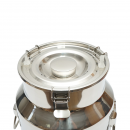 Aparat de muls cu 1 post 60W, 220V si bidon de inox 14L pentru capre si oi