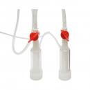 Aparat de muls cu 1 post 60W, 220V si bidon de inox 14L pentru capre si oi