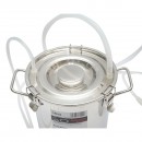 Aparat de muls cu 1 post si bidon de inox 5L pentru capre, oi