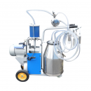 Aparat de muls vaci 1 post 550W, 220V bidon inox 25L, grup de muls cu 4 mansoane, presiune vid 40-50 kPa, pulsatii 64 cpm