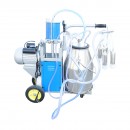Aparat de muls vaci 1 post 550W, 220V bidon inox 25L, grup de muls cu 4 mansoane, presiune vid 45-50 kPa, pulsatii 60-80 cpm