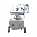 Aparat de muls vaci 1 post 750W, 220V bidon inox 25L, grup de muls cu 4 mansoane, presiune vid 40-50 kPa, pulsatii 60-80 cpm
