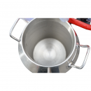 Aparat de muls vaci 2 posturi bidon 40L inox cu vid in cadru(vacuum) Breckner Germany