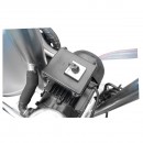 Aparat de muls vaci cu grup colector 160cc, sasiu galvanizat, bidon aluminiu 30L, 1 post, pahar inox Breckner Germany