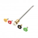 Aparat de spalat cu presiune pe benzina 7CP, 200 Bar, debit 500l/H cu furtun si pistol Thor