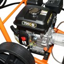 Aparat de spalat cu presiune pe benzina 7CP, 220 bar, debit 510 L/h cu furtun si pistol THOR