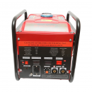 Aparat de sudura 160A cu generator electric 5KW/220V, motor pe benzina 13 CP, pornire manuala Breckner Germany