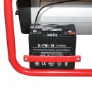 Aparat de sudura 200A cu generator electric 5KW/220V, motor pe benzina 15 CP, pornire cheie Breckner Germany