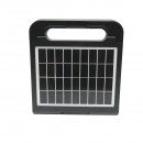 Aparat generator de impulsuri 1 Joule 5km, 220V cu panou solar 5W 9V si baterie 6V 7Ah Breckner Germany