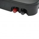 Aparat generator de impulsuri 14 Joule, 12V/220V, 140 km cu afisaj LCD pentru gard electric IPX6 Breckner Germany