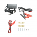 Aparat generator de impulsuri 14 Joule, 12V/220V, 140 km cu afisaj LCD pentru gard electric IPX6 Breckner Germany