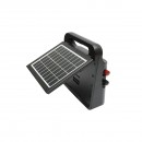 Aparat generator de impulsuri 2 Joule 10km, 220V cu panou solar 5W 9V si baterie 6V 7Ah Breckner Germany
