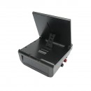 Aparat generator de impulsuri 2 Joule 10km, 220V cu panou solar 5W 9V si baterie 6V 7Ah Breckner Germany
