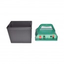 Aparat generator de impulsuri 9-12V 0.38 Joule cu panou solar 10W pentru gard electric Breckner Germany