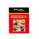 Aparat generator de impulsuri DC12/220V 6.5 Joule, 100Km pentru gard electric Breckner Germany