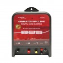 Aparat generator impulsuri DC 12/220V, 4 Joule, 70km pentru gard electric Breckner Germany