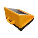 Aparat generator impulsuri pentru gard electric 12V, 4 Joule, 40km cu panou solar 20W si baterie 12V/12Ah Breckner Germany