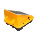 Aparat generator impulsuri pentru gard electric 4 Joule cu panou solar 10W si baterie 12V/9Ah Breckner Germany